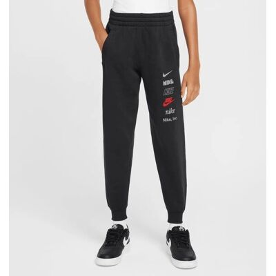 Pantaloni de trening negri pentru copii Nike - Stil casual versatil Pantaloni de trening negri pentru copii Nike - Stil casual versatil