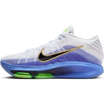 Nike G.T. Hustle 3 Blanc Royal Pulse - Baskets - Chaussures de basketball - Publicité Nike G.T. Hustle 3 Blanc Royal Pulse - Baskets - Chaussures de basketball - Publicité