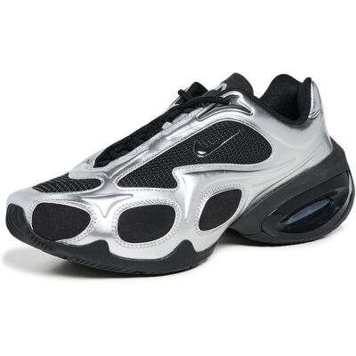 Nike Air Max Muse Negro y Plata Metálica - Zapatillas Nike Air Max Muse Negro y Plata Metálica - Zapatillas