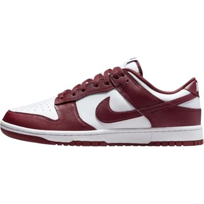 Nike Dunk Low Retro Blanc/Redwood - Baskets - Publicité Nike Dunk Low Retro Blanc/Redwood - Baskets - Publicité