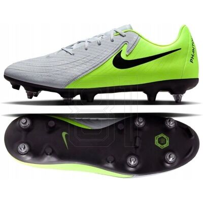 Nike Phantom GX 2 Academy SG-Pro Biało/Czarno/Złoto - Buty piłkarskie Nike Phantom GX 2 Academy SG-Pro Biało/Czarno/Złoto - Buty piłkarskie