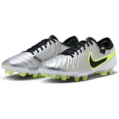 Nike Tiempo Legend 10 Elite Fußballschuhe - Silber/Volt - 9 Nike Tiempo Legend 10 Elite Fußballschuhe - Silber/Volt - 9