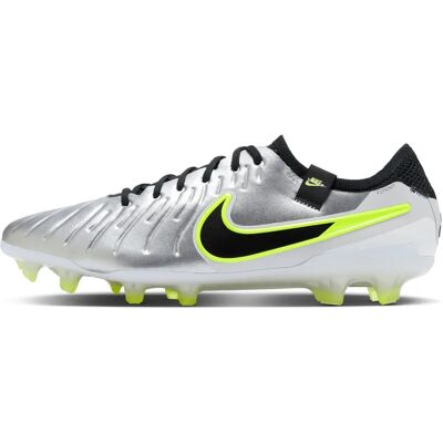 Nike Tiempo Legend 10 Elite Buty Piłkarskie - Srebro/Volt Nike Tiempo Legend 10 Elite Buty Piłkarskie - Srebro/Volt