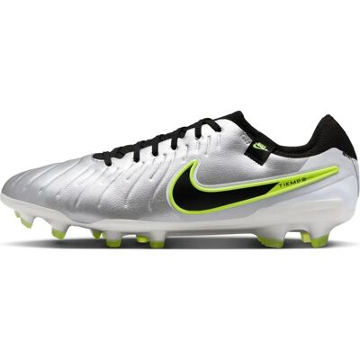 Nike Tiempo Legend 10 Pro Fußballschuhe - Silber/Volt Nike Tiempo Legend 10 Pro Fußballschuhe - Silber/Volt