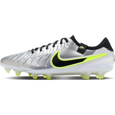 Nike Tiempo Legend 10 Elite Chaussures de Football - Nike - Argent/Volt - 9.5 - Publicité Nike Tiempo Legend 10 Elite Chaussures de Football - Nike - Argent/Volt - 9.5 - Publicité