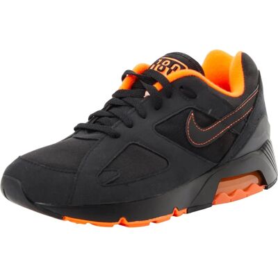 Baskets Nike Air 180 Noir/Hyper Crimson - Sneakers - Publicité Baskets Nike Air 180 Noir/Hyper Crimson - Sneakers - Publicité