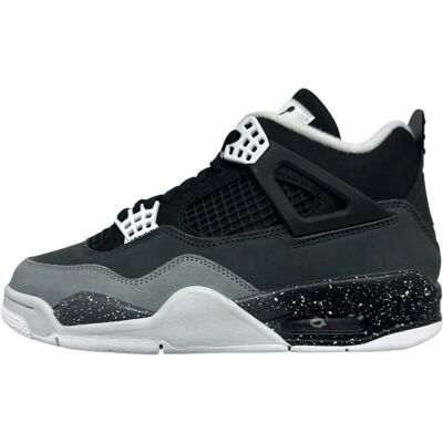 Nike Jordan Sort og Grå Air Jordan 4 Sneakers Nike Jordan Sort og Grå Air Jordan 4 Sneakers