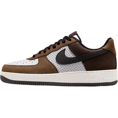 Nike Air Force 1 Low Retro White/Black-Bison - Baskets Nike Air Force 1 Low Retro White/Black-Bison - Baskets