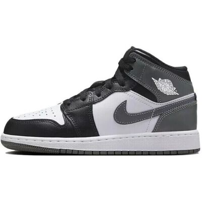 Jordan Air Jordan 1 Mid Grå - Sneakers Jordan Air Jordan 1 Mid Grå - Sneakers