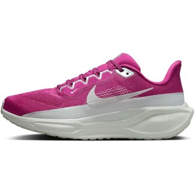 Nike Pegasus 41 Premium - Fucsia, Gris - Chaussures de course - Publicité Nike Pegasus 41 Premium - Fucsia, Gris - Chaussures de course - Publicité
