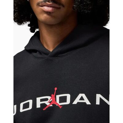Bluza z kapturem Jordan HQ4643-010 Czarna - Bluza Bluza z kapturem Jordan HQ4643-010 Czarna - Bluza