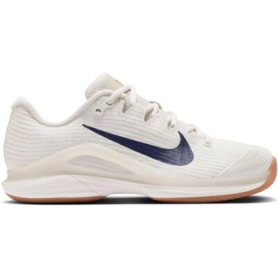 Nike Zoom Vapor 12 - Kevyt valkoinen tennissandaali naisille Nike Zoom Vapor 12 - Kevyt valkoinen tennissandaali naisille