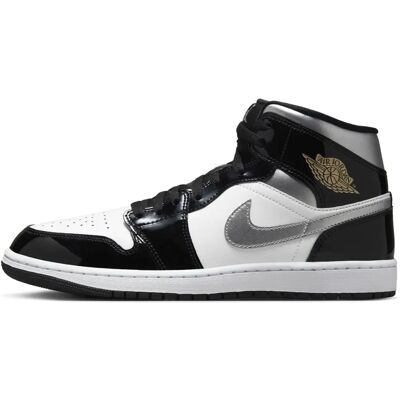 Nike Jordan Sorte & Hvide Air Jordan 1 Mid SE sneakers - Sneakers Nike Jordan Sorte & Hvide Air Jordan 1 Mid SE sneakers - Sneakers