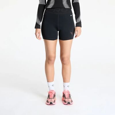 Nike Pro Sculpt Pantaloni scurți cu talie înaltă pentru femei 5" Negru/Alb Nike Pro Sculpt Pantaloni scurți cu talie înaltă pentru femei 5" Negru/Alb