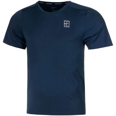 Nike Court Advantage Dri-Fit Tennis Top - Blauw - T-shirt voor heren Nike Court Advantage Dri-Fit Tennis Top - Blauw - T-shirt voor heren