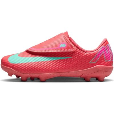 Nike Mercurial Vapor 16 Club MG Unisex Inomhusfotbollsskor - Ember Glow/Aurora Green - 29½ Nike Mercurial Vapor 16 Club MG Unisex Inomhusfotbollsskor - Ember Glow/Aurora Green - 29½