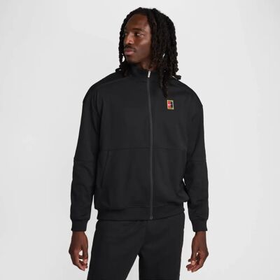 Nike Court Heritage Schwarz Tennissweatshirt - Tennis Sweatshirt Nike Court Heritage Schwarz Tennissweatshirt - Tennis Sweatshirt