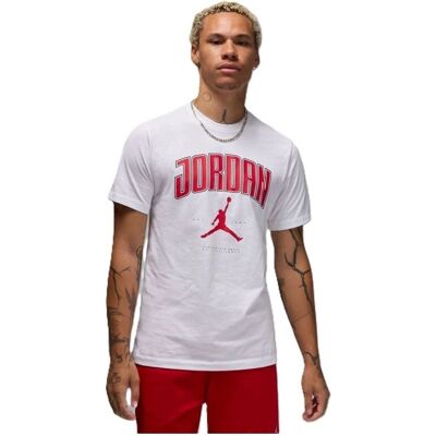 Biała Koszulka Bawełniana Jordan City 88 XL - Typ Produktu Biała Koszulka Bawełniana Jordan City 88 XL - Typ Produktu