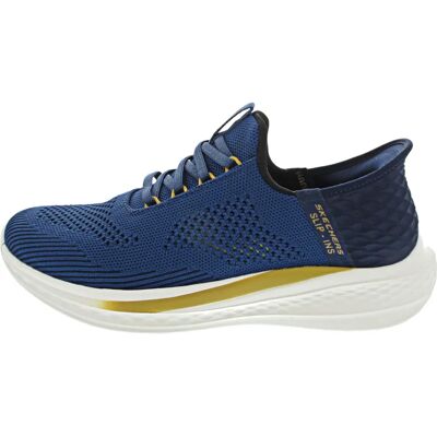 Skechers Slade Blå Sneakers - Sneakers Skechers Slade Blå Sneakers - Sneakers