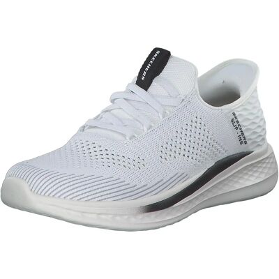Skechers 210810WHT Weiß Männer - Schuhe - Ganzjährig Universal Halbschuhe Skechers 210810WHT Weiß Männer - Schuhe - Ganzjährig Universal Halbschuhe