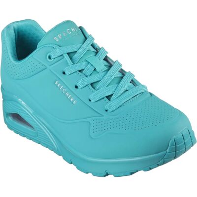 Skechers Donna Uno Stand On Air Sneakers - Turchese - Casual Sport - 37 Skechers Donna Uno Stand On Air Sneakers - Turchese - Casual Sport - 37