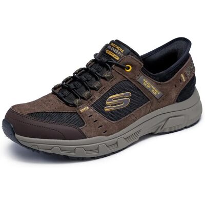 Skechers Oak Canyon Consistent Winner Brown Shoes - Trainers Skechers Oak Canyon Consistent Winner Brown Shoes - Trainers
