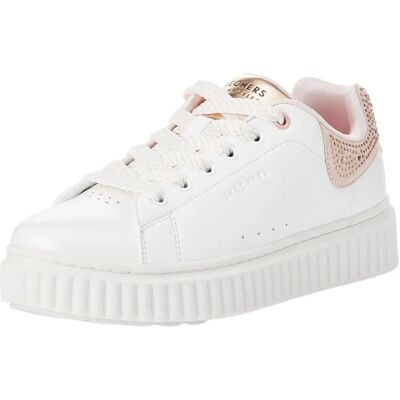 Skechers Filles Hi Ridge Blanc - Baskets - Publicité Skechers Filles Hi Ridge Blanc - Baskets - Publicité