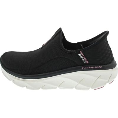 Skechers Black D'Lux Walker 2.0 Sneakers - Supportive Comfort Skechers Black D'Lux Walker 2.0 Sneakers - Supportive Comfort