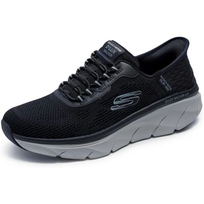 Skechers D'Lux Walker 2.0 - Rezinate - Sneakers noirs - Publicité Skechers D'Lux Walker 2.0 - Rezinate - Sneakers noirs - Publicité