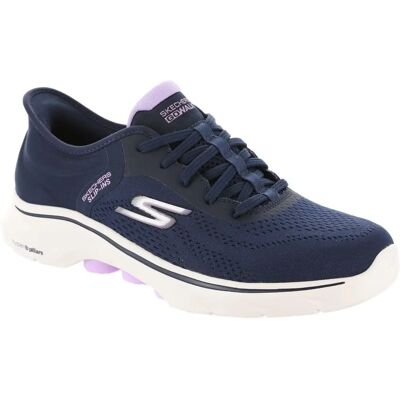 Skechers Go Walk Donna GO WALK 7 Valin - Scarpe Navy/Lavender - Scarpe da passeggio Skechers Go Walk Donna GO WALK 7 Valin - Scarpe Navy/Lavender - Scarpe da passeggio