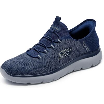 Skechers Navy Slip-Ins Summits Key Pace Scarpe Skechers Navy Slip-Ins Summits Key Pace Scarpe