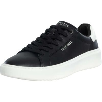 Skechers Schwarzer Court Break Sneaker - Unterstützend, Stylisch & Komfortabel Skechers Schwarzer Court Break Sneaker - Unterstützend, Stylisch & Komfortabel