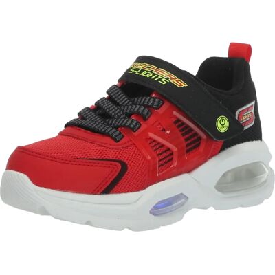 Skechers Kinder S Lights Prismatrons - Rot/Schwarz - UK 13.5 Skechers Kinder S Lights Prismatrons - Rot/Schwarz - UK 13.5