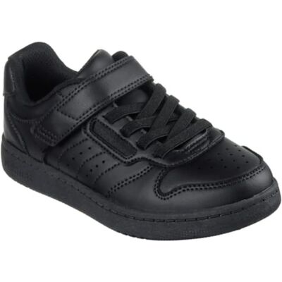 Skechers Quick Street Kids Trainers - Black Mono Junior 2 Uk/ 35 Eu - Trainers Skechers Quick Street Kids Trainers - Black Mono Junior 2 Uk/ 35 Eu - Trainers