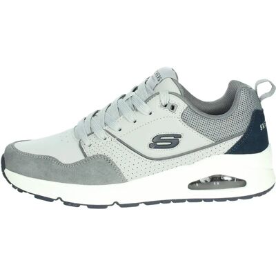 Skechers Uomo Uno Retro One Scarpe Grigie Skechers Uomo Uno Retro One Scarpe Grigie
