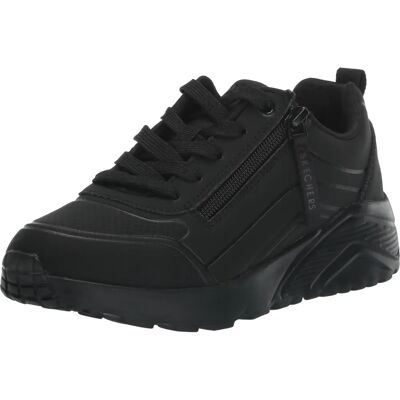 Skechers Uno Lite Easy Zip - Schwarze Schuhe für Alltag Skechers Uno Lite Easy Zip - Schwarze Schuhe für Alltag