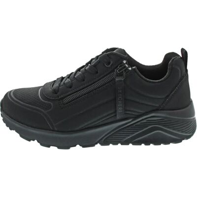 Skechers Boy's Uno Lite Easy Zip Sneakers - Black - Size F Skechers Boy's Uno Lite Easy Zip Sneakers - Black - Size F