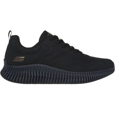 Skechers Bobs Geo - Wie Wunderbar Schwarze Sneakers für Damen Skechers Bobs Geo - Wie Wunderbar Schwarze Sneakers für Damen