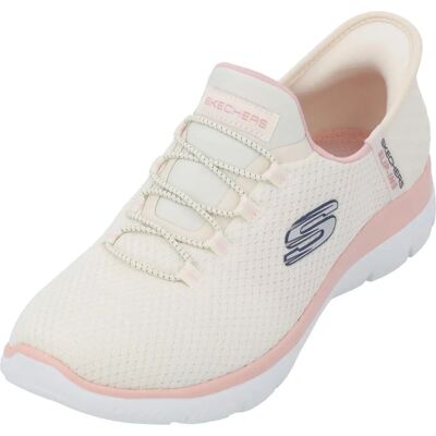 Skechers Summits - Diamond Dream Scarpe Vegane Beige - 3cm Tacco Skechers Summits - Diamond Dream Scarpe Vegane Beige - 3cm Tacco