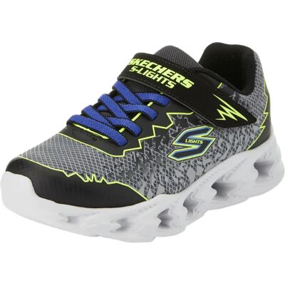 Baskets Skechers Vortex 2.0 pour garçons - Noir/Jaune - Chaussures décontractées - Publicité Baskets Skechers Vortex 2.0 pour garçons - Noir/Jaune - Chaussures décontractées - Publicité