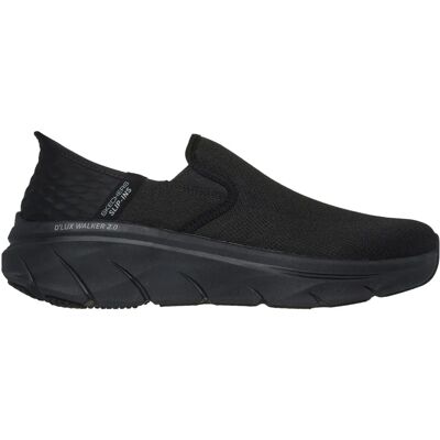 Skechers Herren D'Lux Walker 2.0 Reeler Turnschuhe - Schwarz Skechers Herren D'Lux Walker 2.0 Reeler Turnschuhe - Schwarz