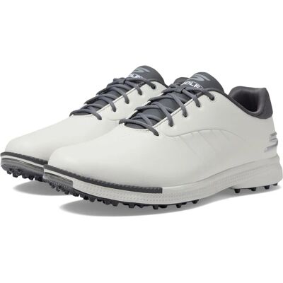 Scarpe da Golf Uomo Skechers Tempo GF Impermeabili - Grigio Naturale - Scarpe da Golf Scarpe da Golf Uomo Skechers Tempo GF Impermeabili - Grigio Naturale - Scarpe da Golf