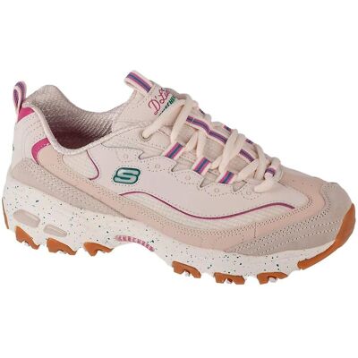Skechers D'lites Natural/Multi - Buty Skechers D'lites Natural/Multi - Buty