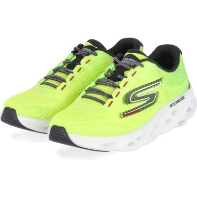 Skechers Herren Gelbe Swirl Speed Turnschuhe Skechers Herren Gelbe Swirl Speed Turnschuhe