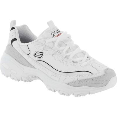 Skechers D'lites Weiße Sportschuhe - Sneaker Skechers D'lites Weiße Sportschuhe - Sneaker