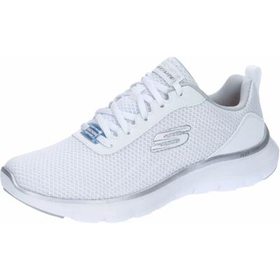 Skechers Bianco/Argento Flex Appeal 5.0 - Scarpe sportive Skechers Bianco/Argento Flex Appeal 5.0 - Scarpe sportive