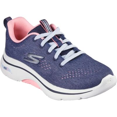 Skechers GO WALK Arch Fit 2.0 Vivid Sunset Skor - Navy/Rosa - Skor Skechers GO WALK Arch Fit 2.0 Vivid Sunset Skor - Navy/Rosa - Skor