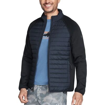Skechers Men's GOSHIELD Hybrid 2.0 Jacket - Black, Full Zip, L - Jacket Skechers Men's GOSHIELD Hybrid 2.0 Jacket - Black, Full Zip, L - Jacket