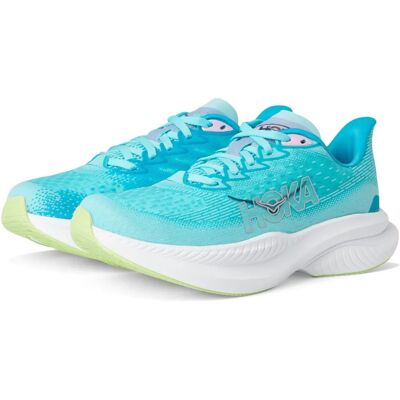 HOKA Damskie Buty Biegowe Mach 6 - Waterpark/Cloudless - Buty do biegania HOKA Damskie Buty Biegowe Mach 6 - Waterpark/Cloudless - Buty do biegania