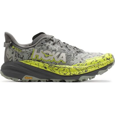 HOKA Herren Speedgoat 6 GTX Trailschuhe - Grau / Aloe Vera HOKA Herren Speedgoat 6 GTX Trailschuhe - Grau / Aloe Vera